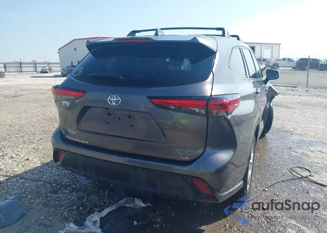 2021 Toyota Highlander Le из США, поврежденный, VIN 5TDZZRAH3MS523182